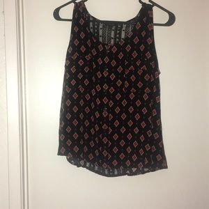Patterned tank top